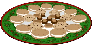 Buckeyes Candy Christmas Stickdatei
