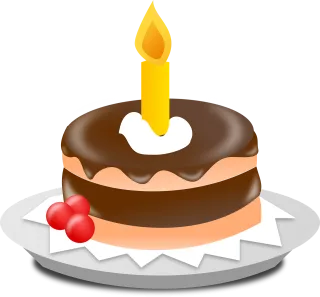 Birthday cake Happy birthday Cake Stickdatei