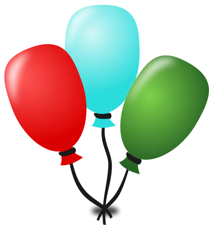 Balloons Party Happy birthday Stickdatei – Fahrzeuge