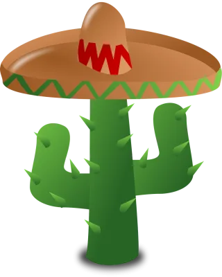 Cactus Mexico Desert Stickdatei