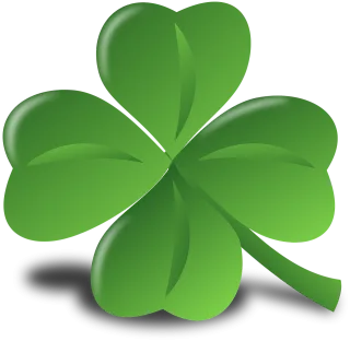 Leaf Four-leaf clover Lucky Stickdatei