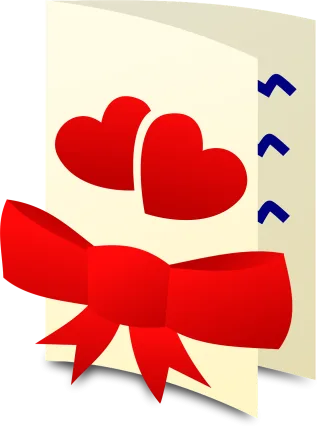 Greetings card Card Valentine Stickdatei – Herzen & Liebe