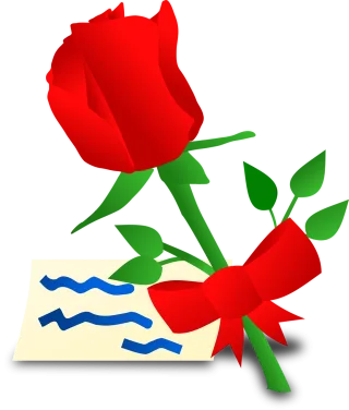 Letter Flower background Rose flower Stickdatei