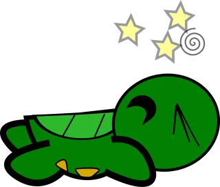 Turtle Tortoise Cartoon Stickdatei