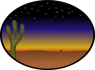 Cactus Nature Country Stickdatei