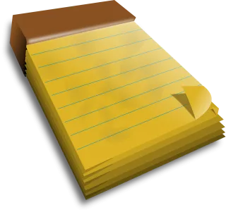Journal Notebook Notes Stickdatei