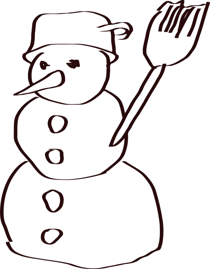 Snowman Nature Holidays Stickdatei – Weihnachten
