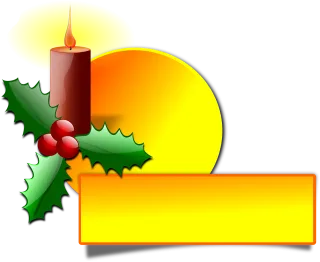 Christmas Holly Decoration Stickdatei