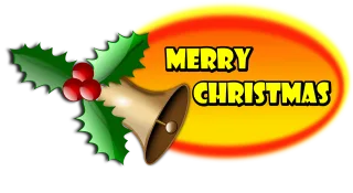 Merry christmas Christmas Holly Stickdatei