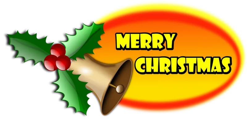 Merry christmas Christmas Holly Stickdatei – Weihnachten