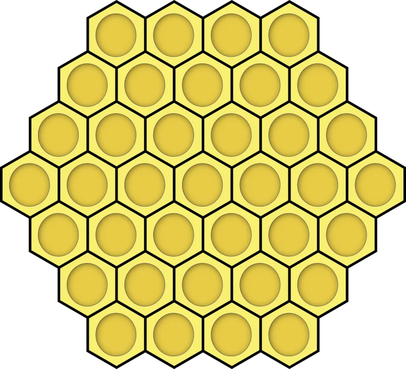 Honeycomb Honey Honey bees Stickdatei – Tiere