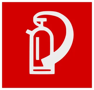 Fire extinguisher Fire Security Stickdatei