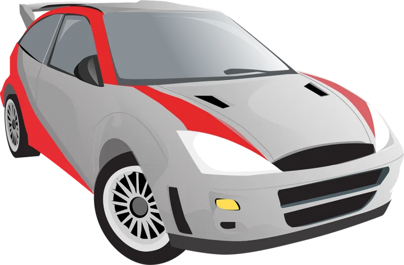 Car Sports car Racing car Stickdatei – Fahrzeuge