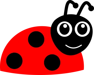 Ladybug Beetle Ladybird Stickdatei
