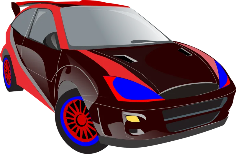 Sports car Ford Racing car Stickdatei – Fahrzeuge