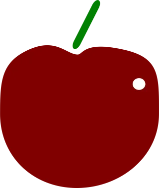 Apple Fruit Food Stickdatei – Essen & Trinken