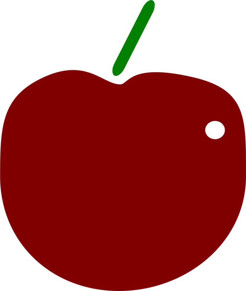 Apple Fruit Food Stickdatei – Essen & Trinken