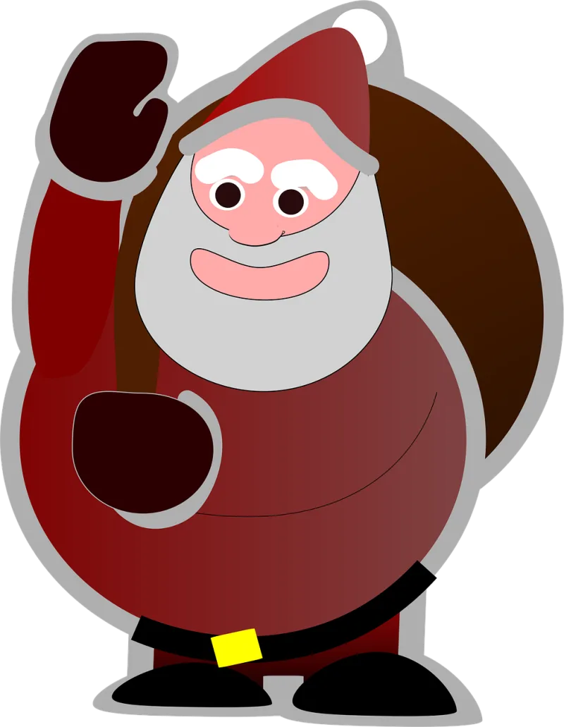 Santa claus Bag Christmas Stickdatei – Weihnachten