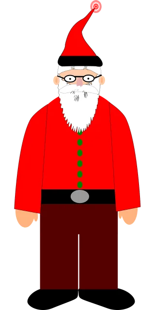 Costume Santa claus Christmas Stickdatei