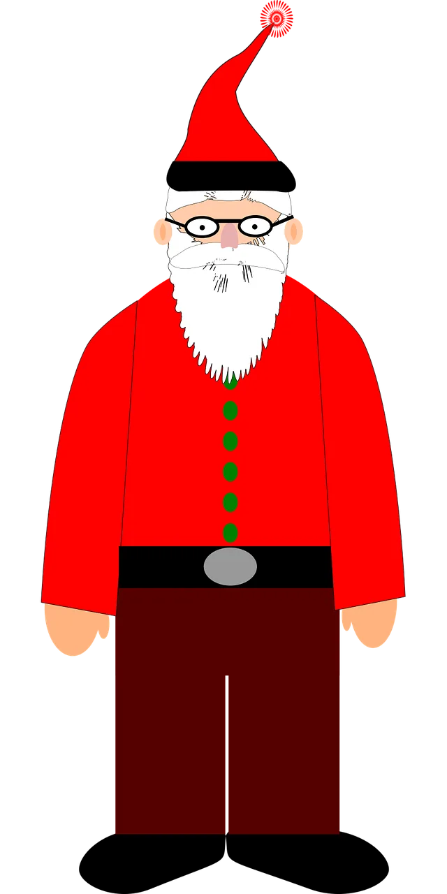 Costume Santa claus Christmas Stickdatei – Weihnachten
