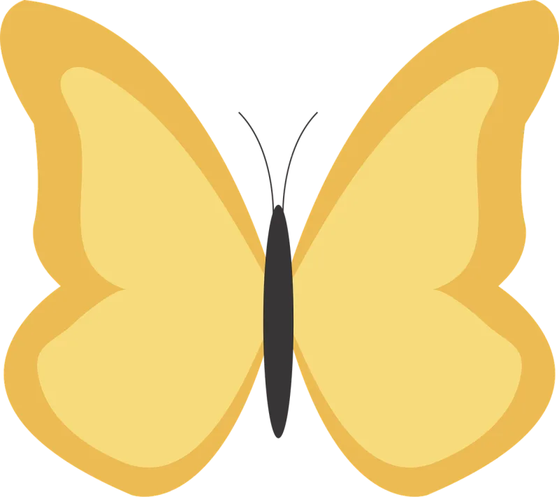 Butterfly Animal Insect Stickdatei – Tiere