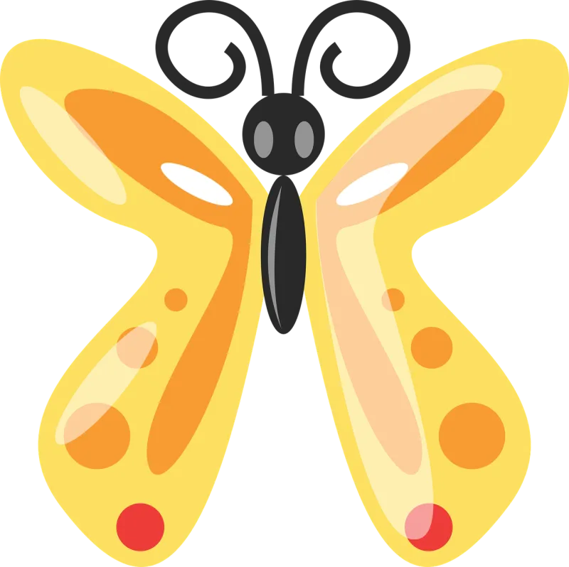 Butterfly Animal Insect Stickdatei – Tiere