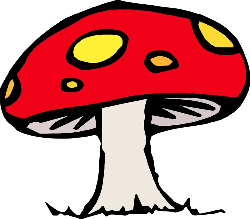 Toad-stool Mushroom Fairy tale Stickdatei – Natur