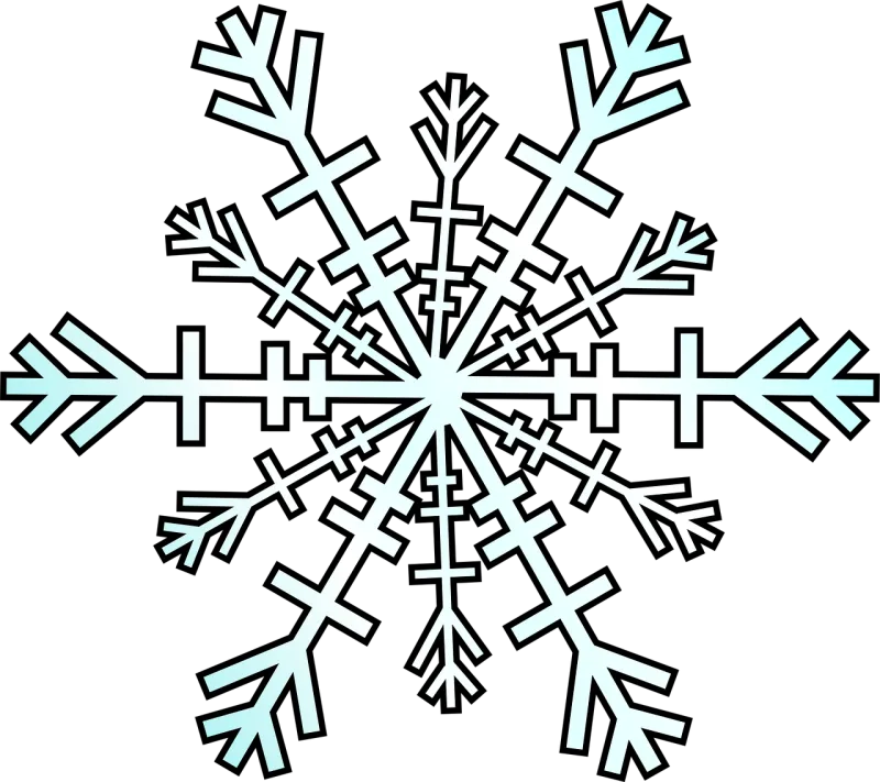 Snowflake Nature Meteorology Stickdatei – Weihnachten