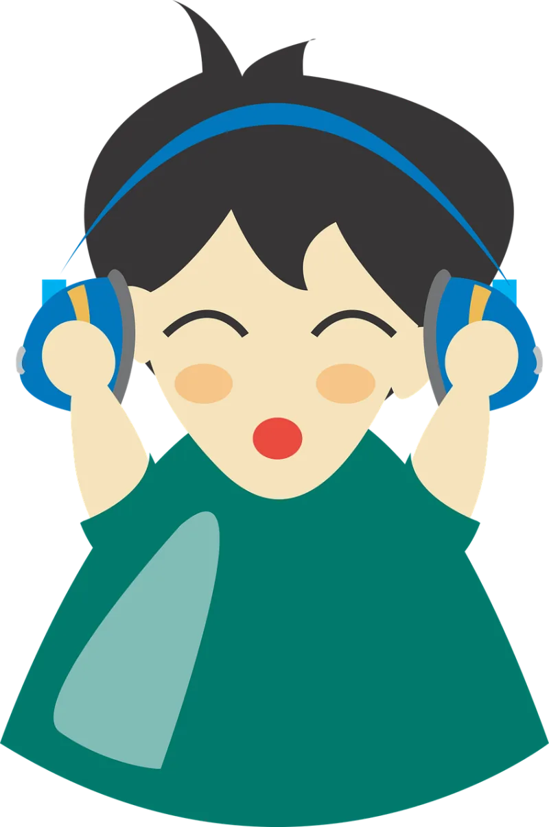Earphones Sound Boy Stickdatei – Musik