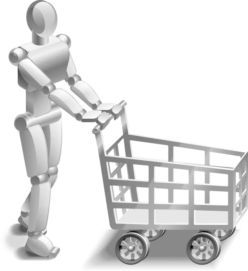 Shopping cart Shopping Cart Stickdatei – Kinder