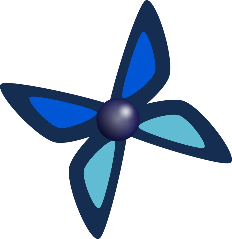 Butterfly Insect Blue Stickdatei – Tiere
