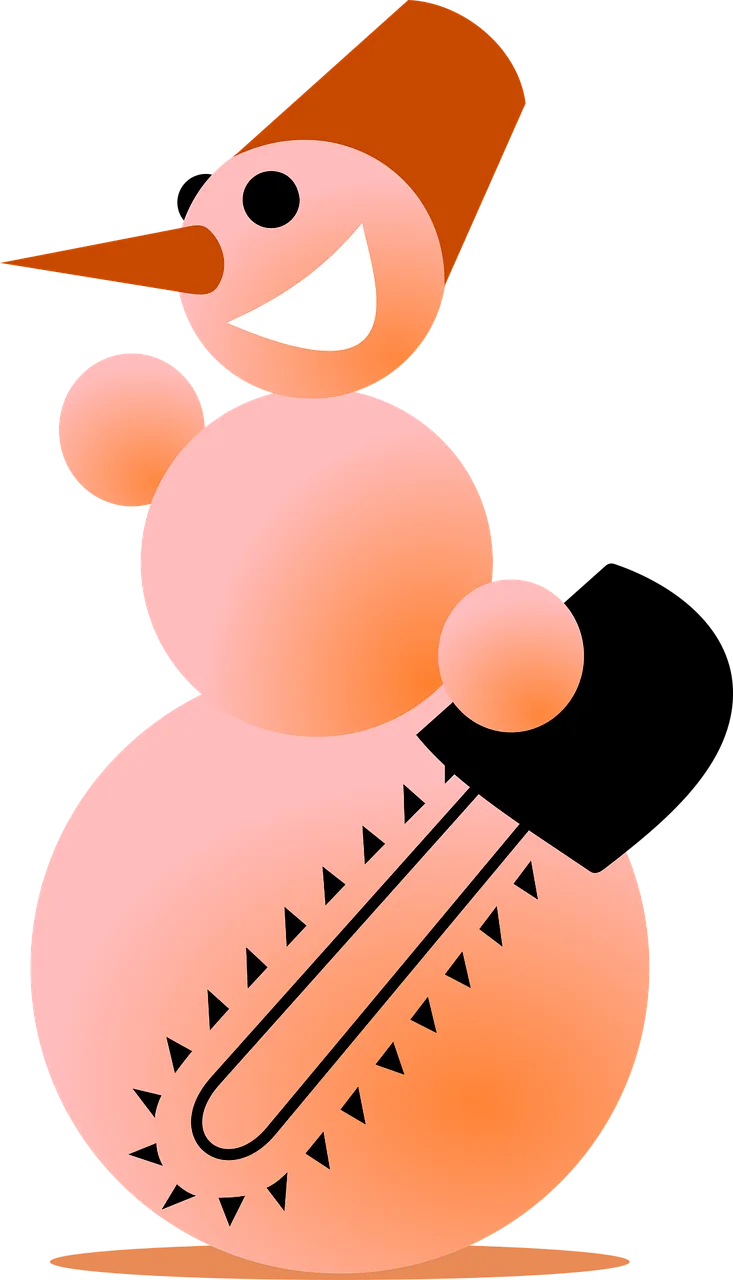 Snowman Psycho Chainsaw Stickdatei – Weihnachten