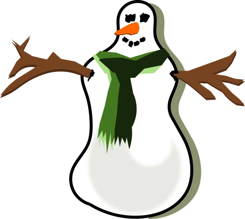 Snowman Xmas Winter Stickdatei – Weihnachten