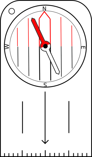 Compass Orienteering Cartography Stickdatei
