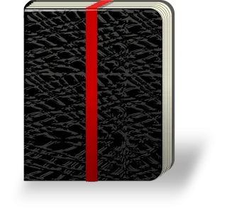 Book Notes Notebook Stickdatei
