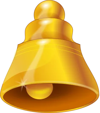 Bell Gold Ring Stickdatei