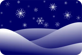 Snowflakes Nature Snow Stickdatei