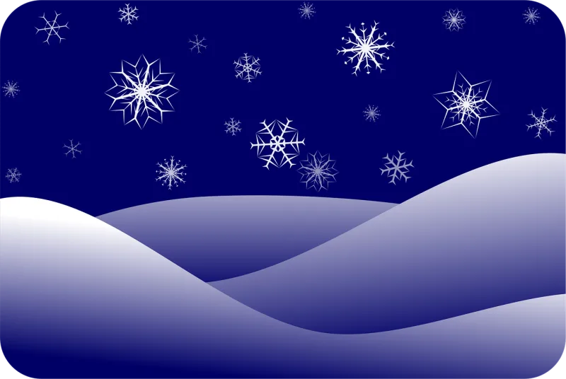 Snowflakes Nature Snow Stickdatei – Weihnachten