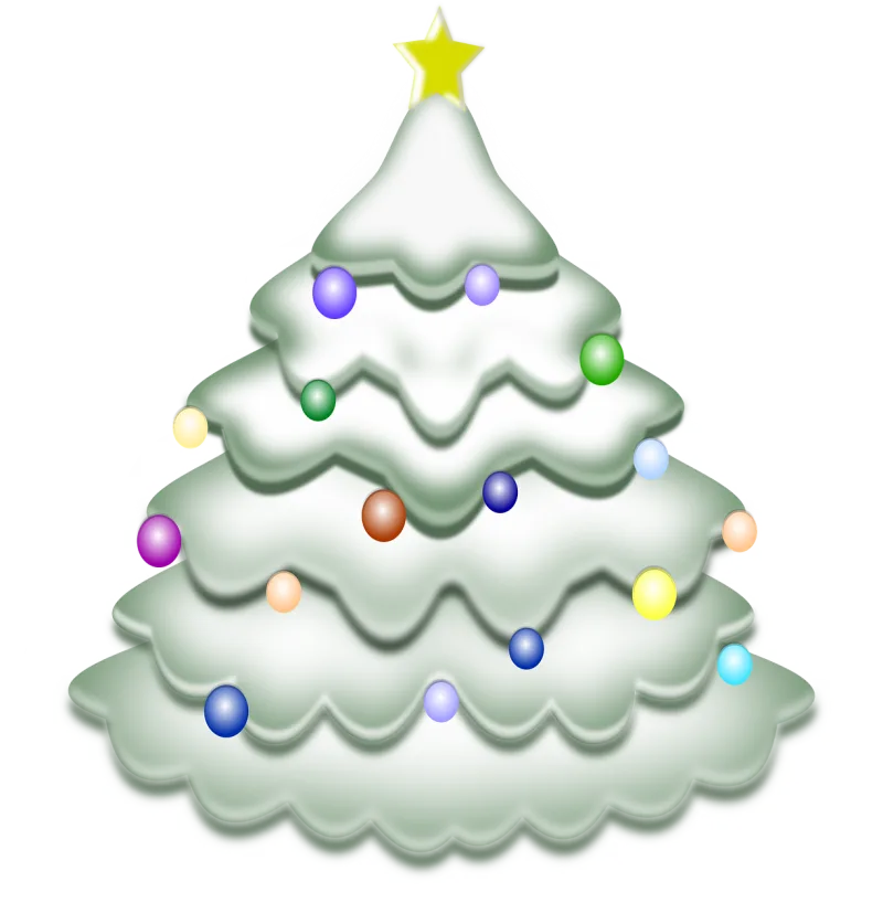Christmas tree Snow Nature Stickdatei – Natur