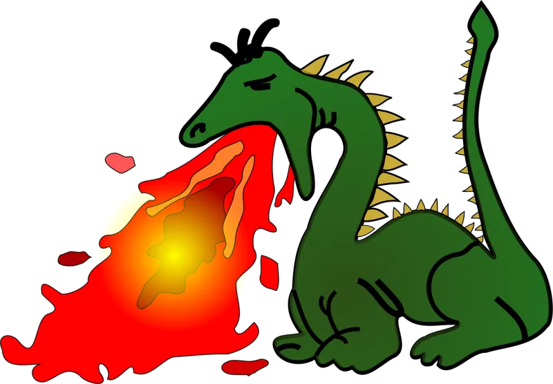Fire-breathing Dragon Myth Stickdatei – Fahrzeuge