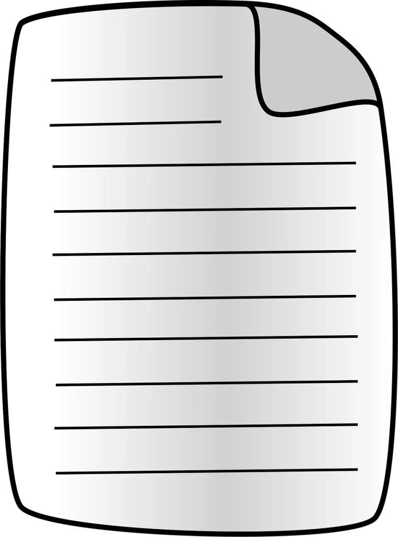Document Page Text Stickdatei – Musik
