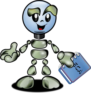 Android Robot Artificial intelligence Stickdatei