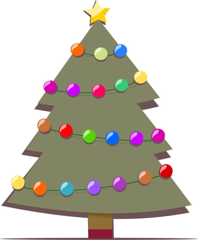 Christmas tree Christmas Holidays Stickdatei – Weihnachten