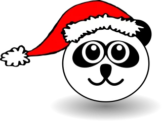 Panda Happy Animal Stickdatei