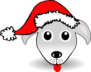Dog Nature Pet Stickdatei – Weihnachten