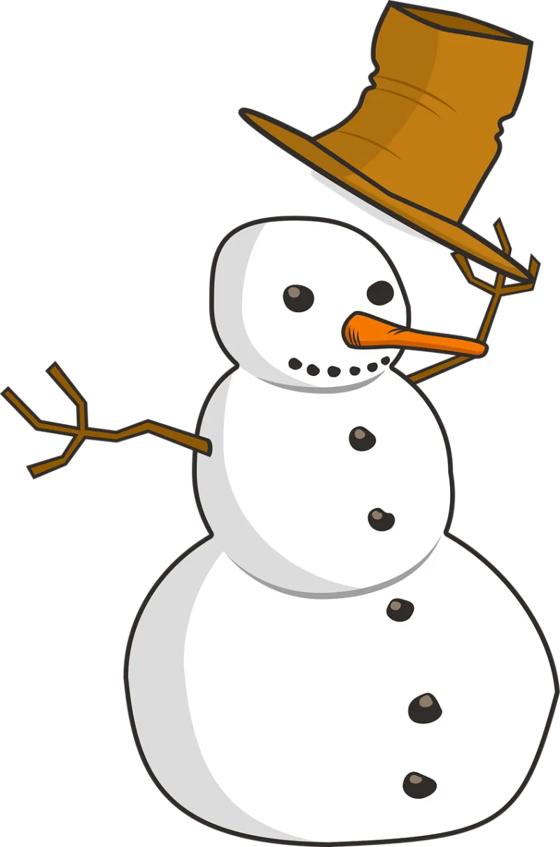 Snowman Friendly Greeting Stickdatei – Weihnachten