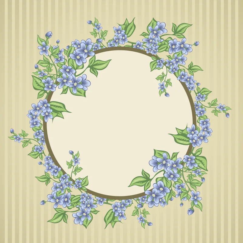 Postcard Flowers Bouquet Stickdatei – Blumen