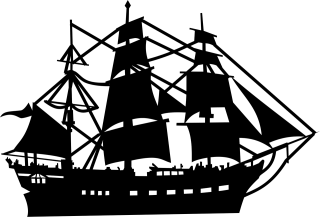 Sailer Boat Ship Stickdatei