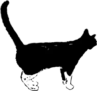 Cat Feline Animal Stickdatei