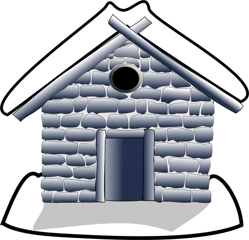 House Home Snow Stickdatei – Weihnachten
